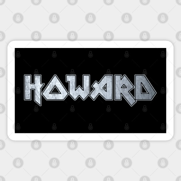 Heavy metal Howard Magnet by KubikoBakhar